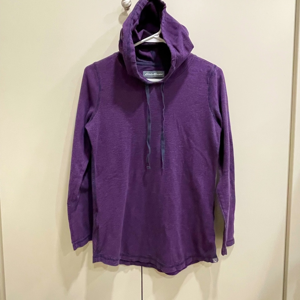 EddieBauer Favorite ShirttailHem LongSleeve Hoodie